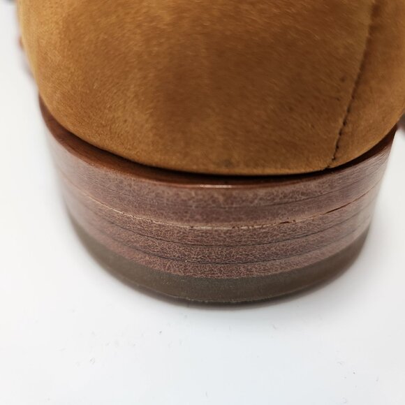 Cole Haan Washington Grand Tassel Loafer Men Sz 9 Cathay Spice Nubuck Dress Shoe - Picture 7 of 16